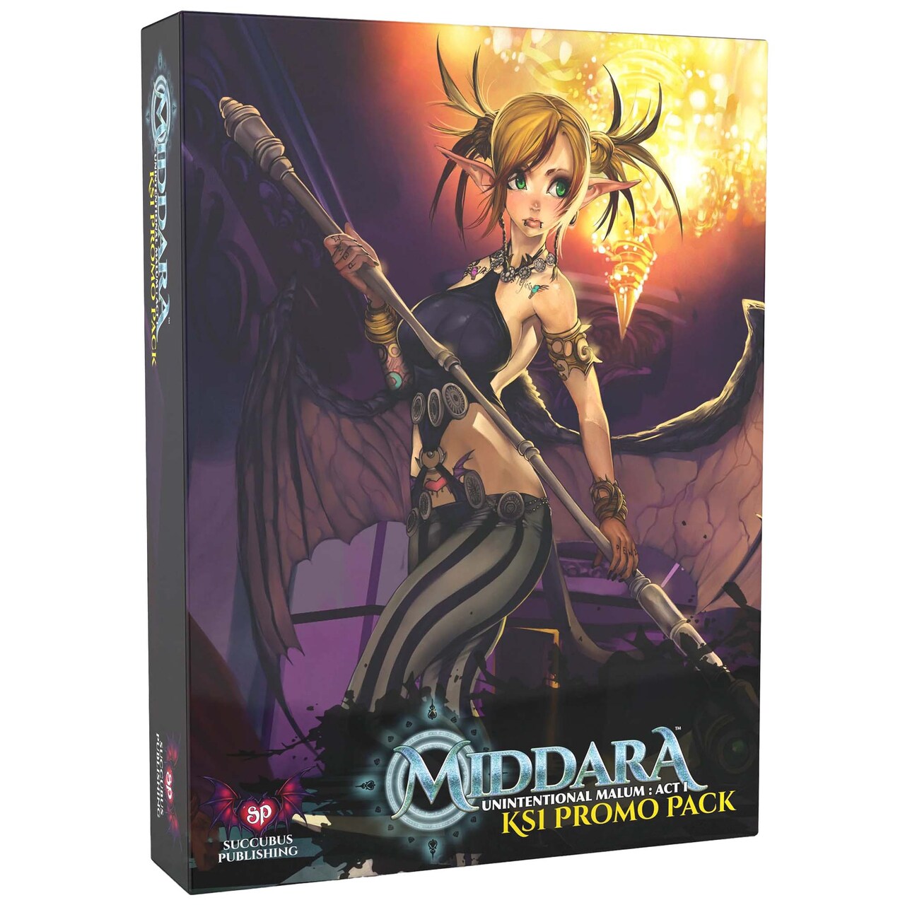 Middara: KS1 Promo Pack - Expansion, 3 New Characters, New Plastic Miniatures, New Cards, RPG Upgraded Components, Dungeon Crawler Roleplaying Game
